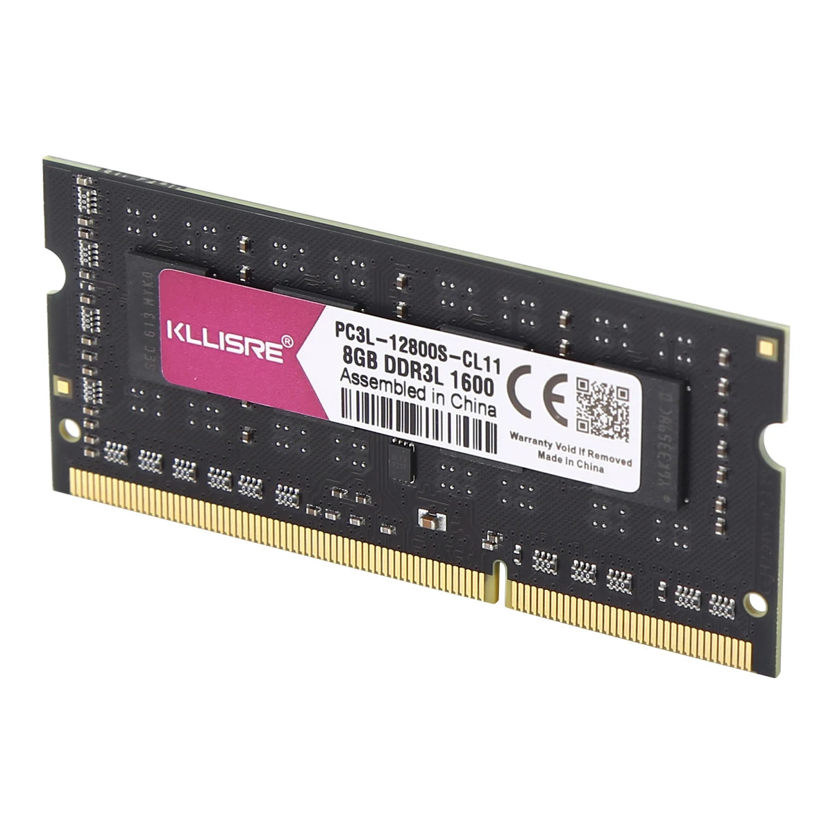 Kllisre 8GB DDR3/DDR3L SODIMM Laptop RAM 1600MHz