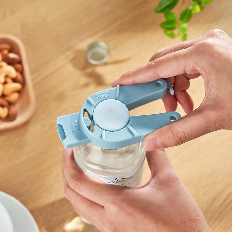 Multi-Purpose Cap Opener – Portable Lid & Bottle Twist-Off Tool