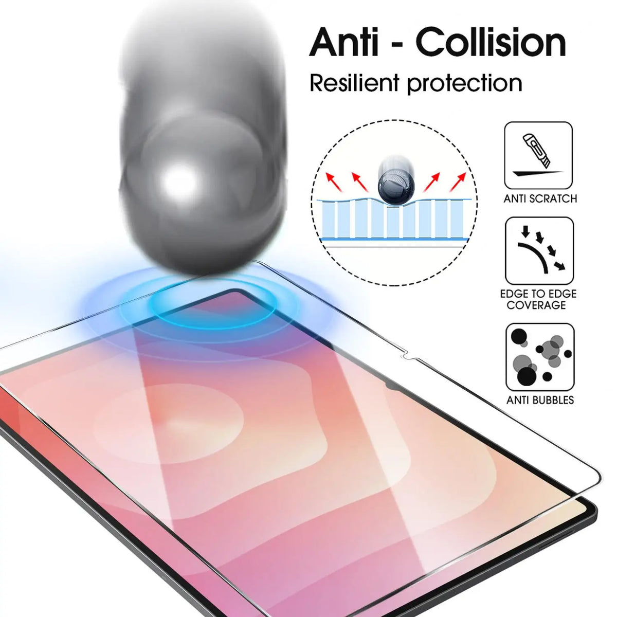 Tempered Glass Screen Protector – Samsung Galaxy Tab S12 Plus/Ultra