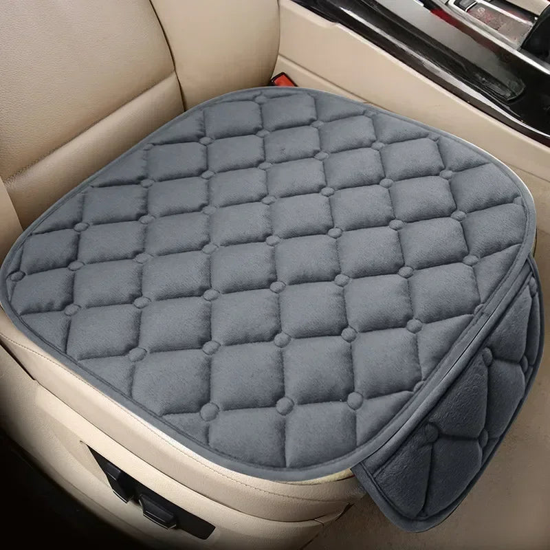 Universal Plush Car Seat Covers – Warm Winter Cushion Protector