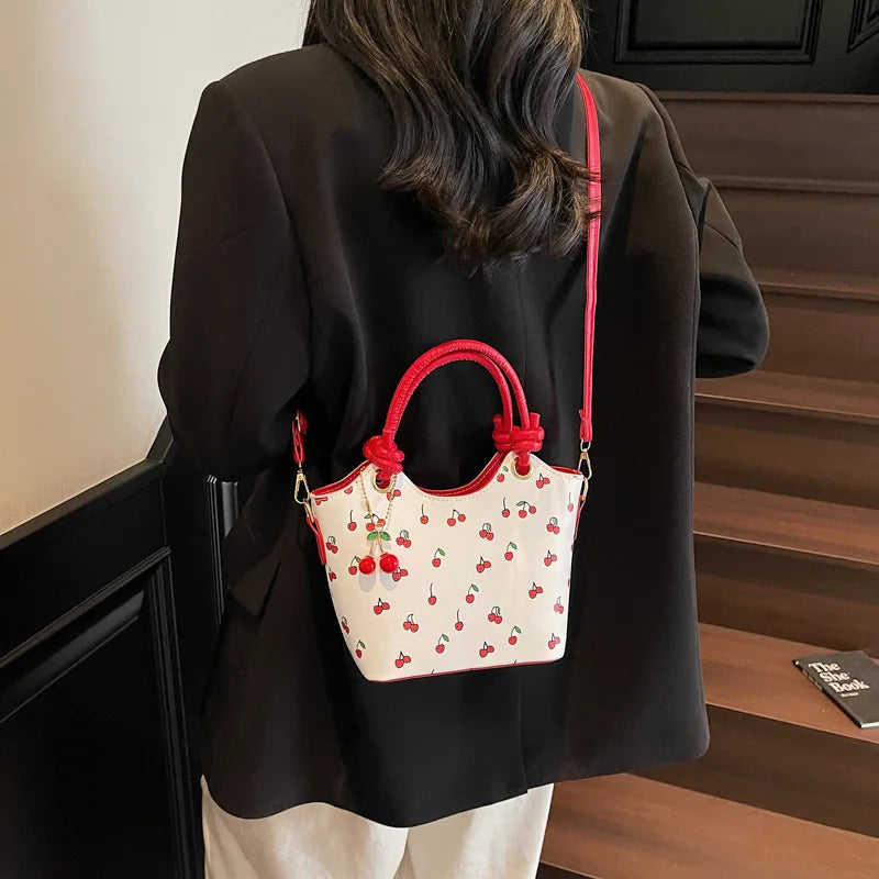 Women's Large Capacity Printed Shoulder Bag | Trendy Tote