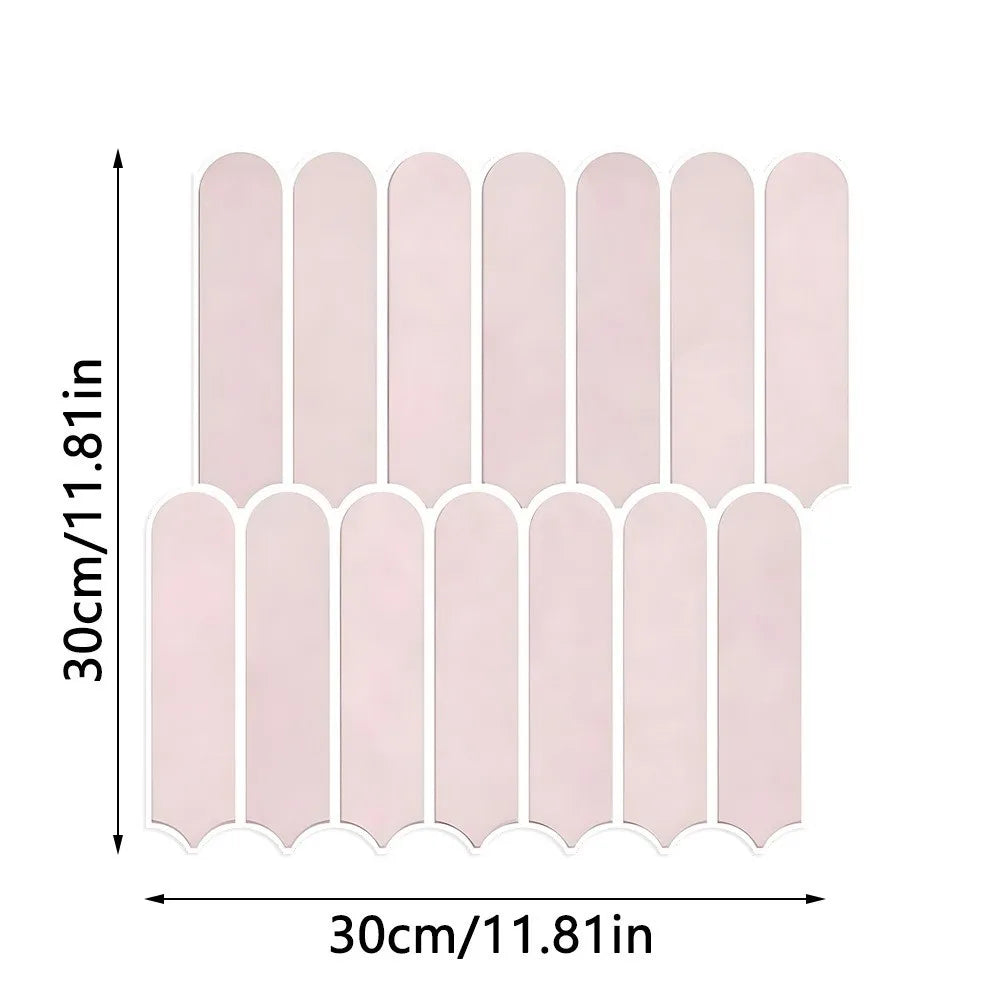 Self-Adhesive PVC Tile Stickers – Waterproof Vinyl Wall Decal