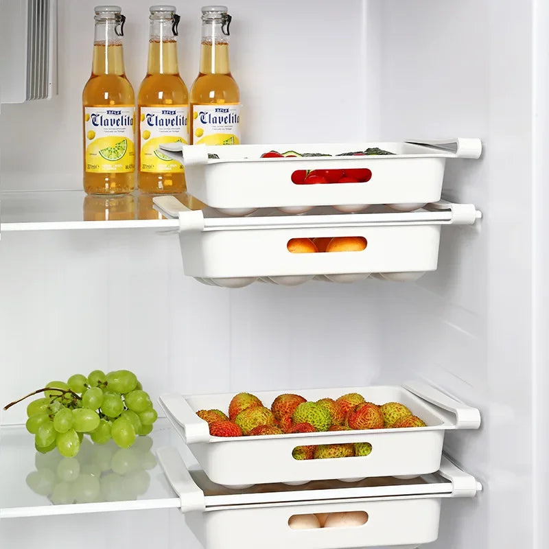Refrigerator Egg & Food Storage Organizer Box | PP Tray