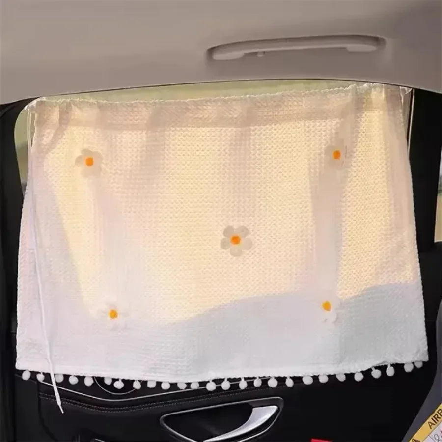 KKJOY Cartoon Car Window Sunshade – UV Protection for Kids