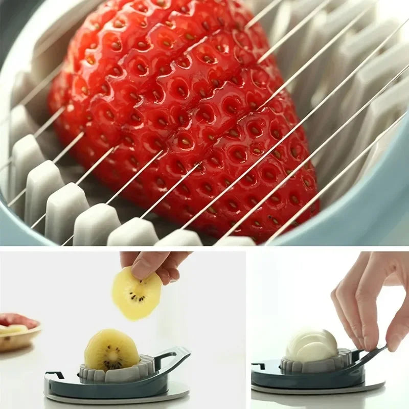 Multi-Function Egg Slicer Cutter – Stainless Steel Kitchen Tool