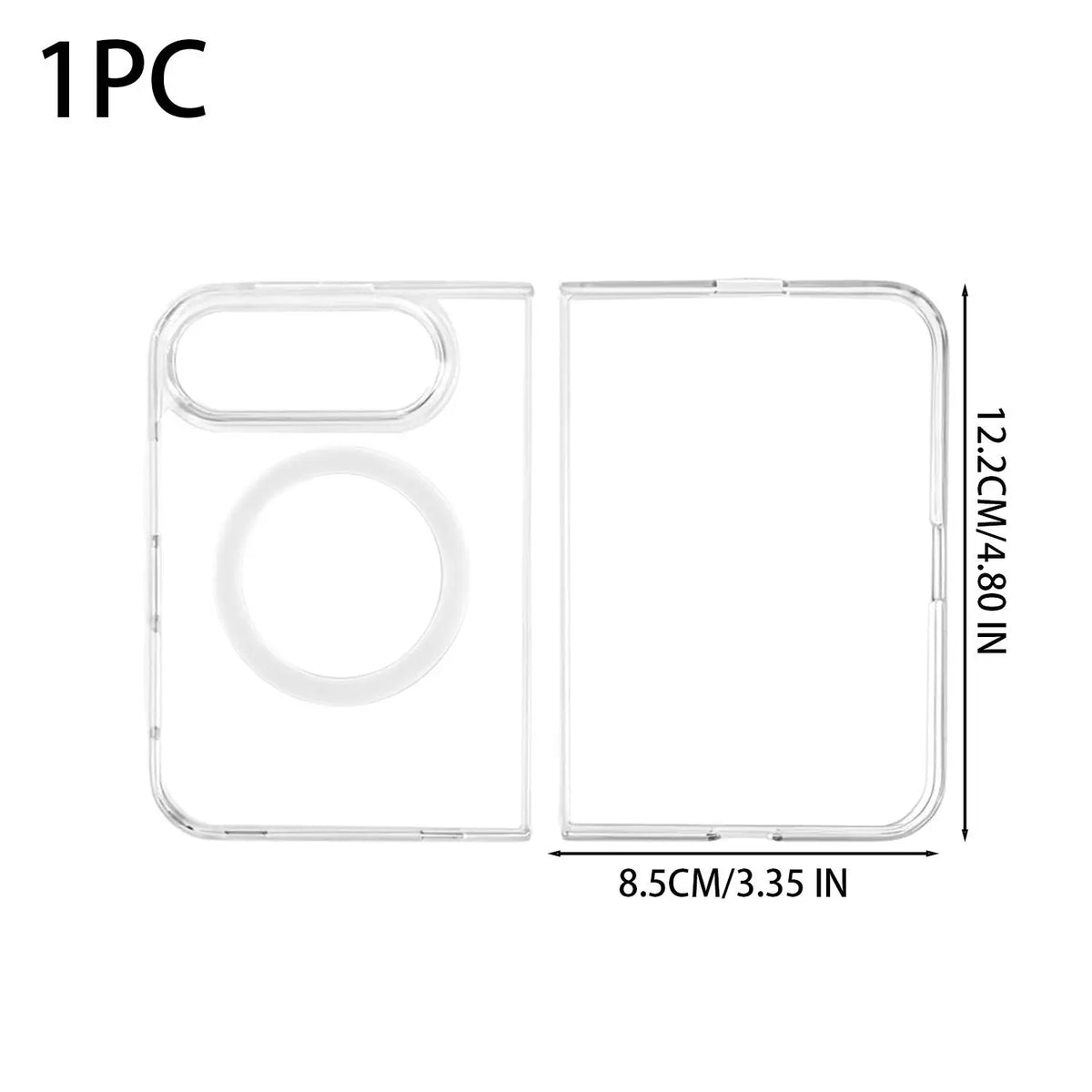 iPhone 18 Pro/Pro Max/Ultra Transparent Magnetic Hard PC Case