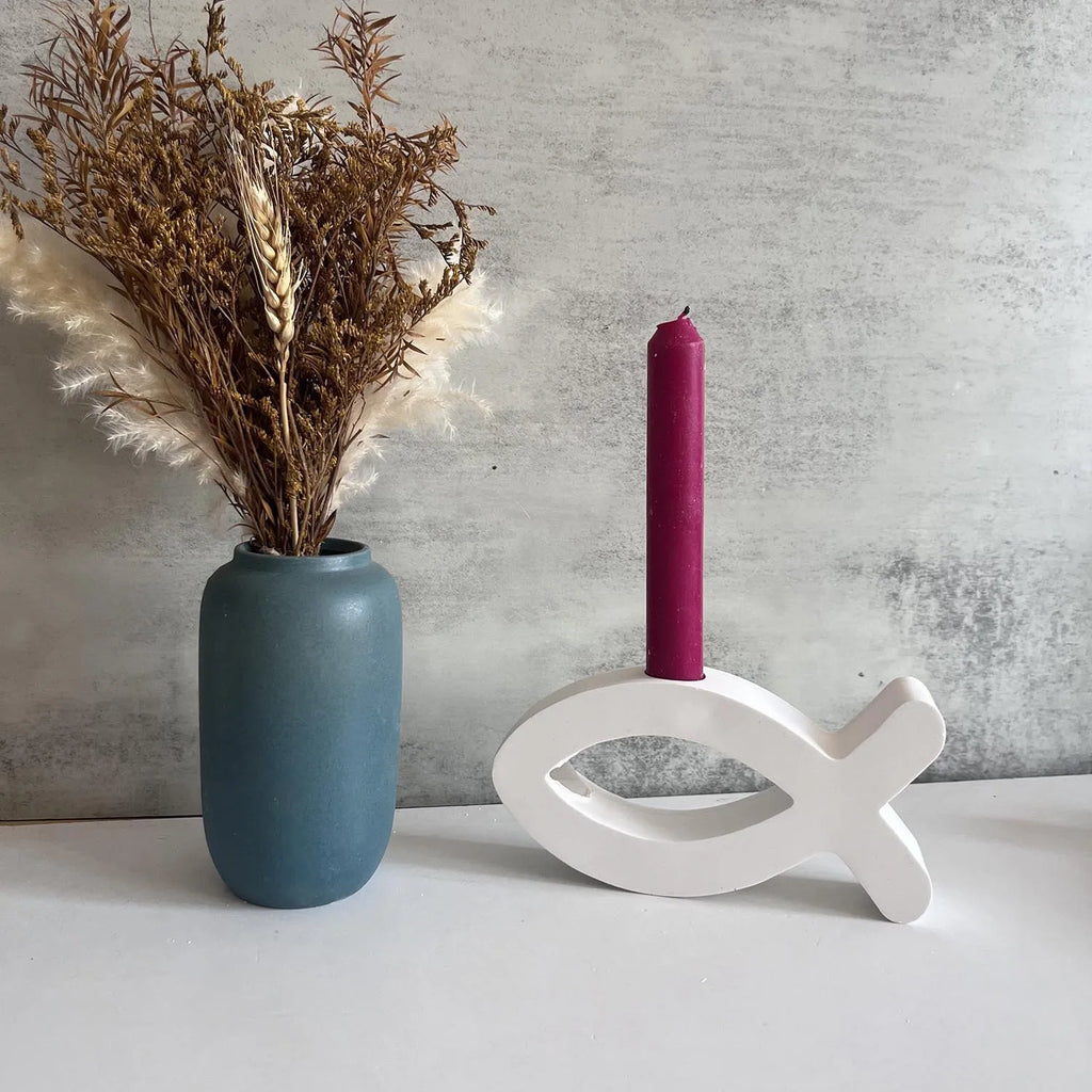 Fish Shape 3D Silicone Mold – DIY Candle, Resin & Plaster