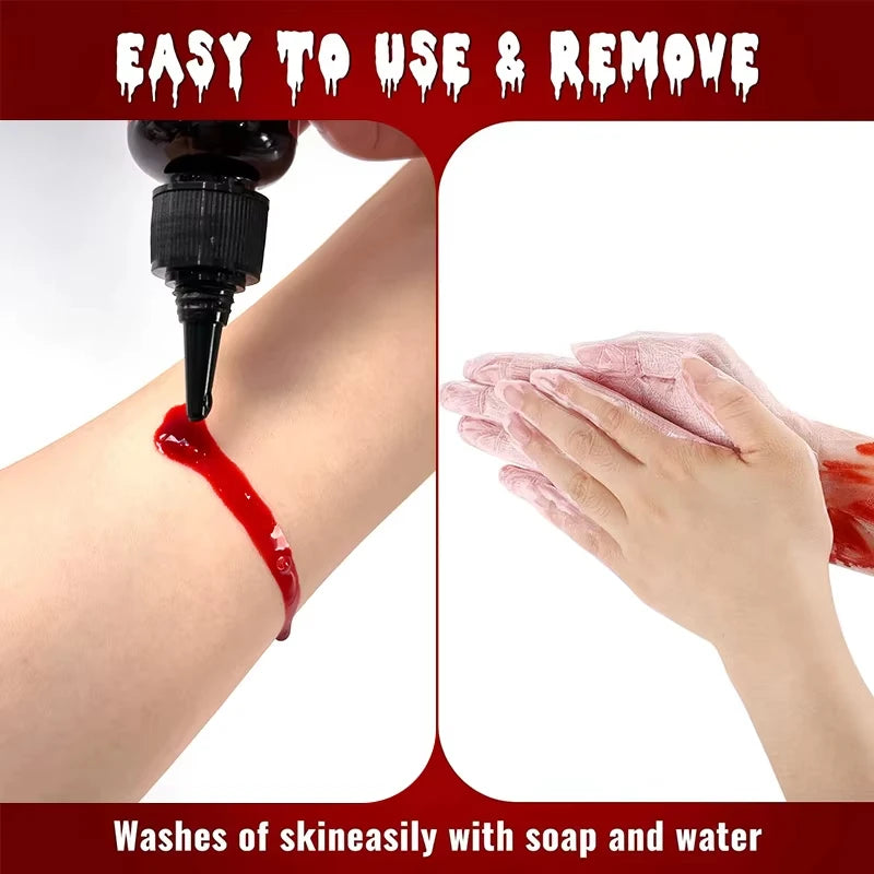 Washable Fake Blood Spray 50ml – Halloween Costume FX