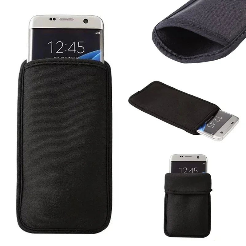 Neoprene Pouch Sleeve Case for Samsung Galaxy S24 S23 S22 S21