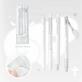 Pearl Angel Gel Pen Set 4-Pack | 0.5mm Black Ink Smooth Write