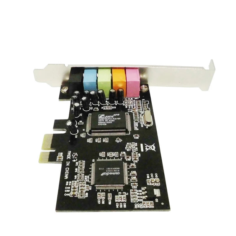 OULLX 4.1 PCIe Sound Card – 4-Channel PCI-Express X1 Audio Adapter