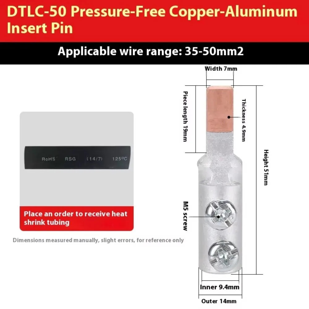 Copper Crimp Terminal – Non-Insulated Cable Wire Connector