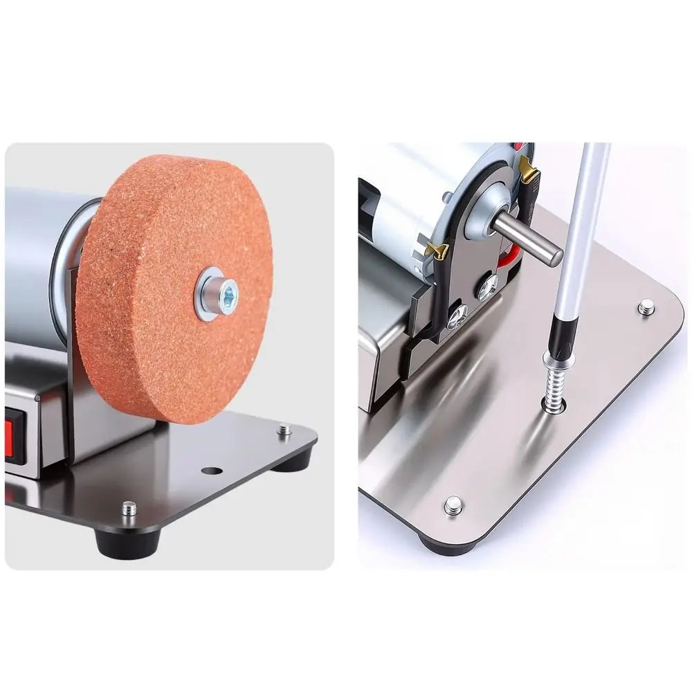 Mini Bench Grinder – Dual Wheel Variable Speed Electric