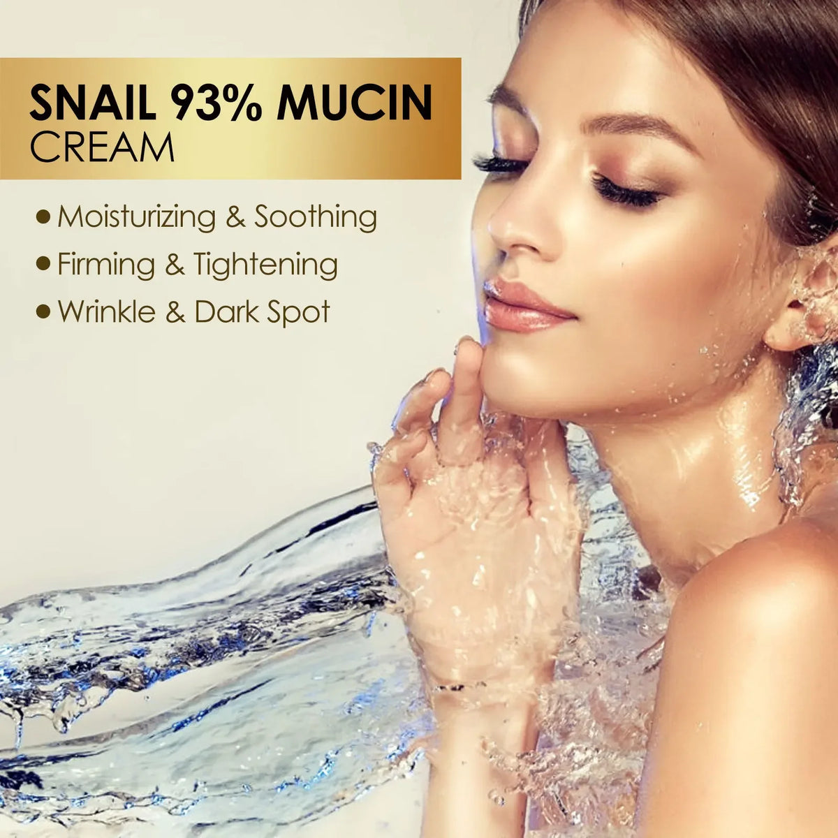 Hoygi Snail Mucin Collagen Face Cream – Anti-Aging Moisturizer