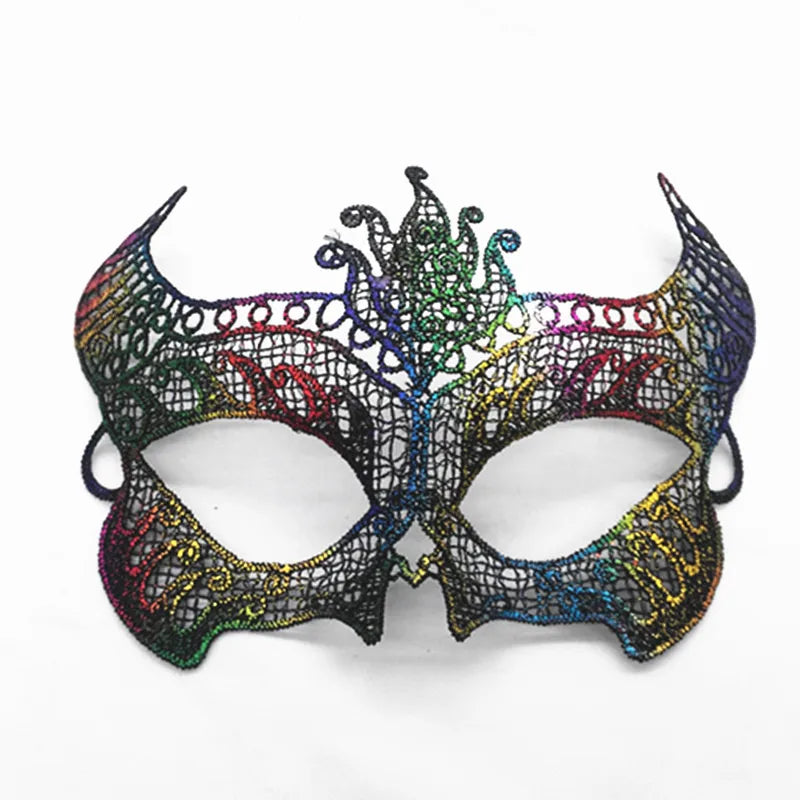 Elegant Venetian Lace Eye Mask – Masquerade & Carnival