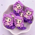 Kawaii Mermaid Princess Resin Flatback Figurines 10PCS | DIY Crafts