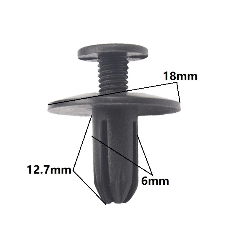 kkjoy Mixed Plastic Car Bumper Trim Retainer Clips 30/60 Pcs