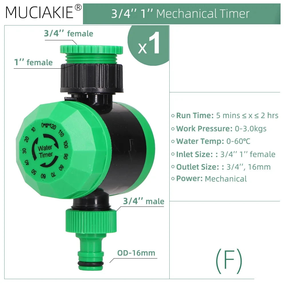 Programmable Garden Water Timer – Auto Faucet Hose Controller