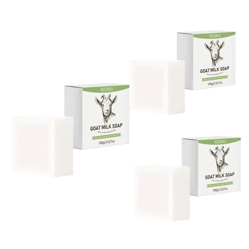 ROZINO Goat Milk Soap 100g – Cleansing Bar for Face & Body