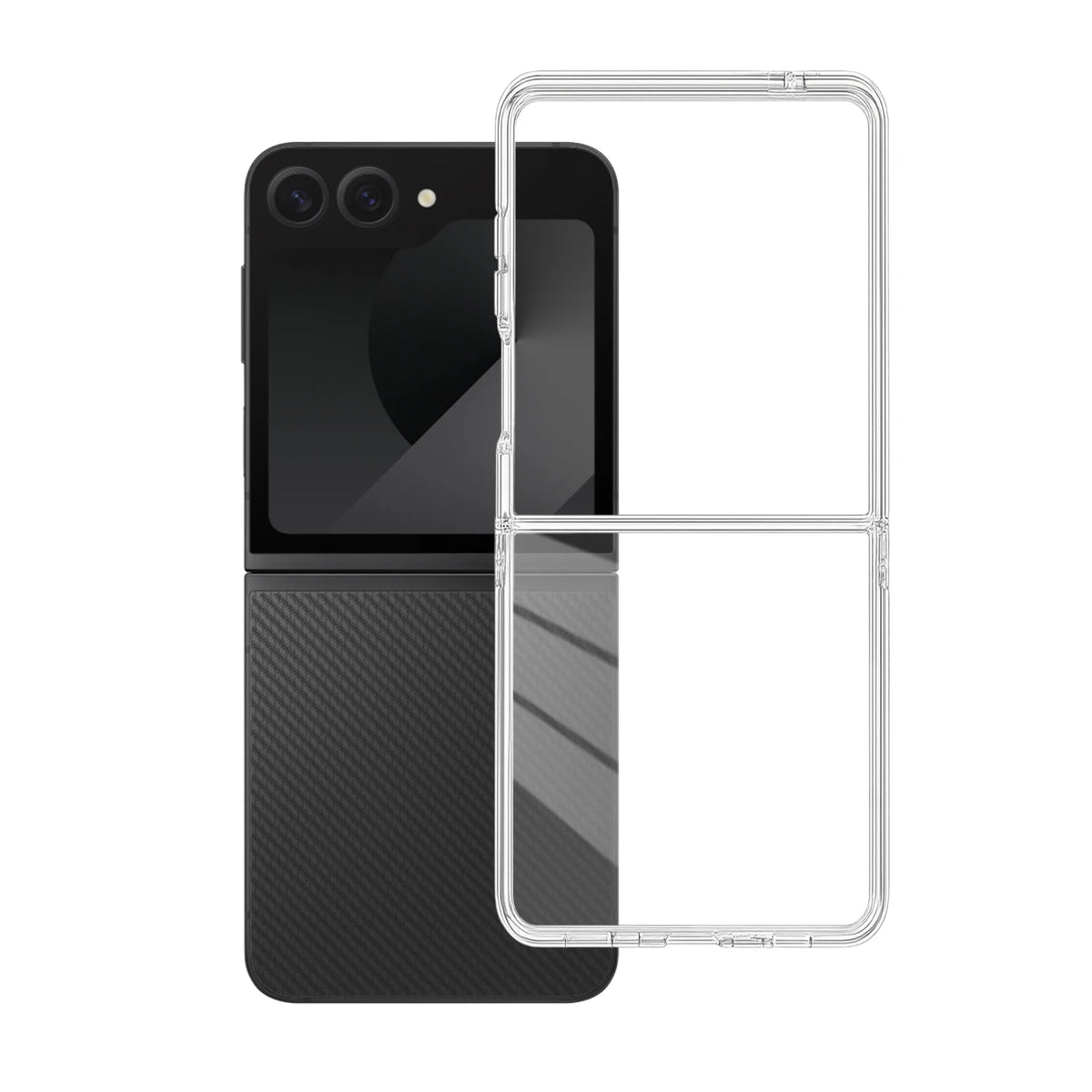 Ultra Thin Clear Magnetic Case for Samsung Galaxy Z Flip 7