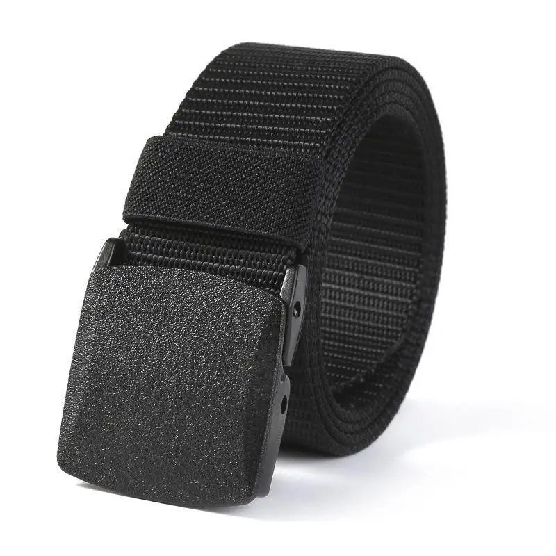 MYMC Men's Tactical Canvas Belt – Automatic Buckle