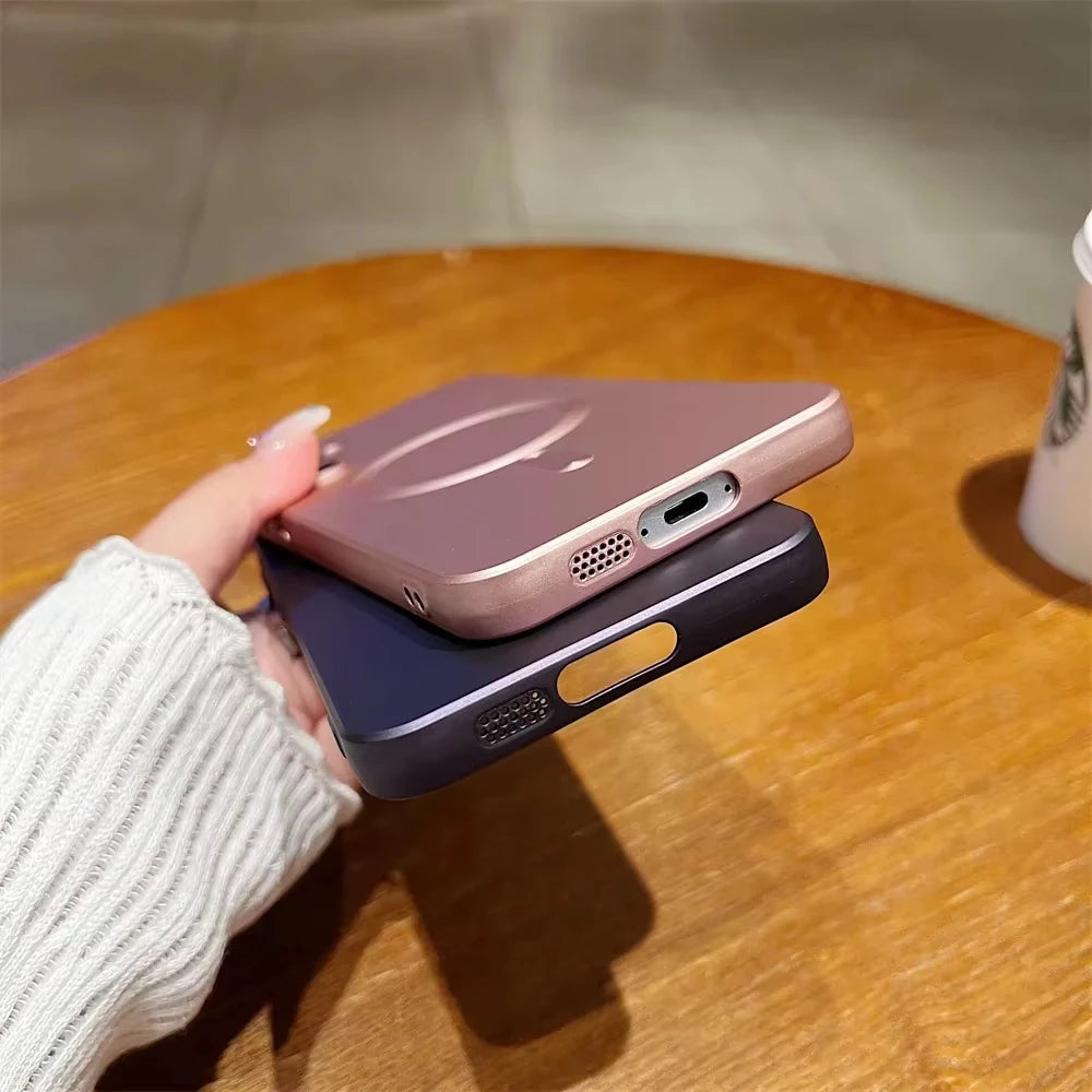 Matte Magnetic Samsung Case – MagSafe Compatible | AKABEILA