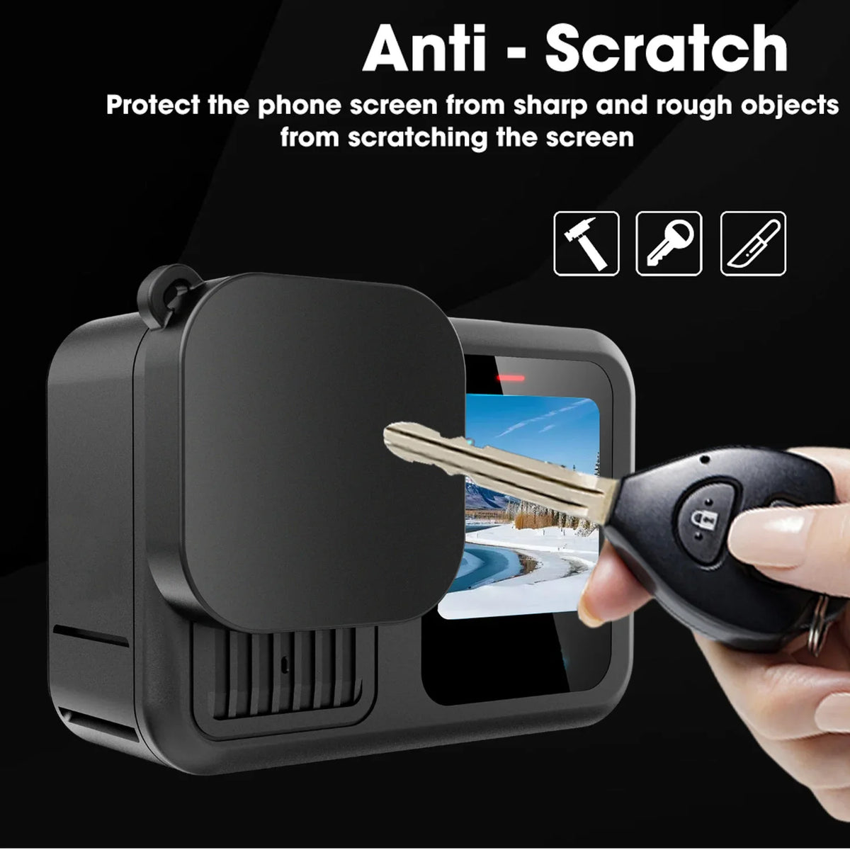 Silicone Lens Cover for GoPro Hero 9 10 11 12 13 – Anti-Dust Cap