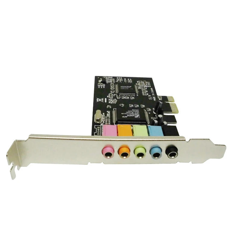 OULLX 4.1 PCIe Sound Card – 4-Channel PCI-Express X1 Audio Adapter