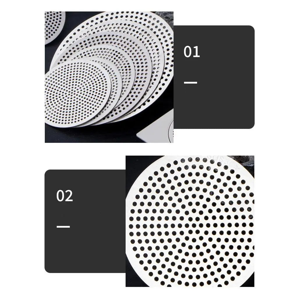 Stainless Steel Shower Drain Cover & Hair Strainer – 3 Inch
