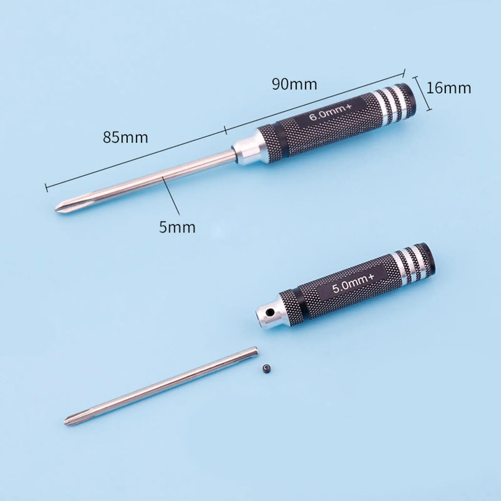 Precision Screwdriver Set 3–6mm | Magnetic Tips & Soft Handle