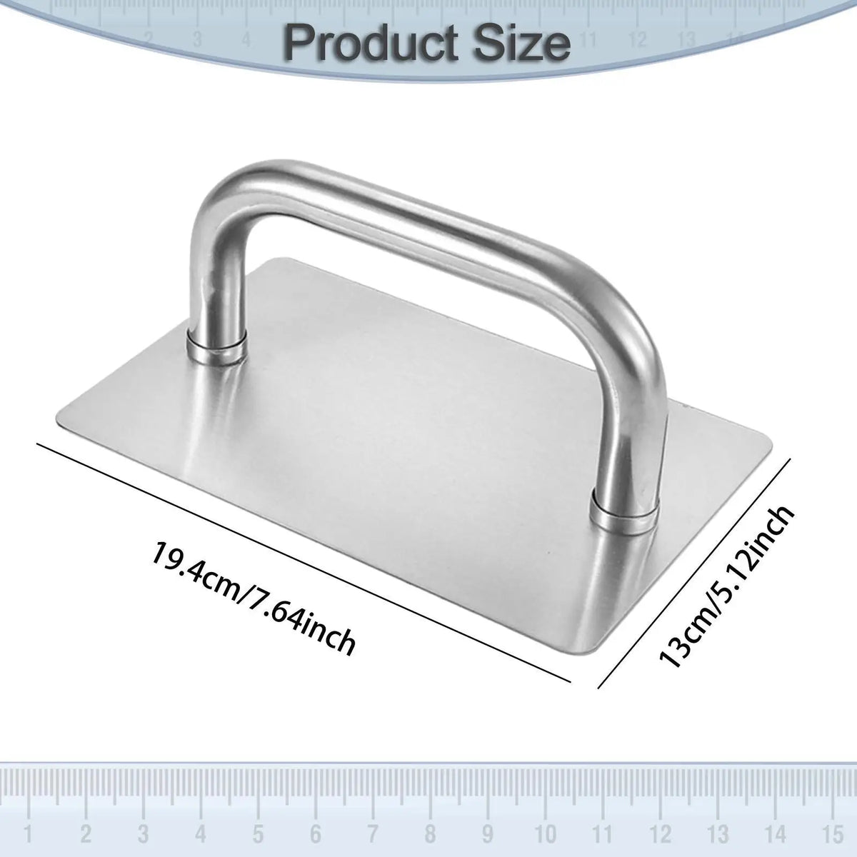 Stainless Steel Fondant Smoother & Nougat Pressing Tool