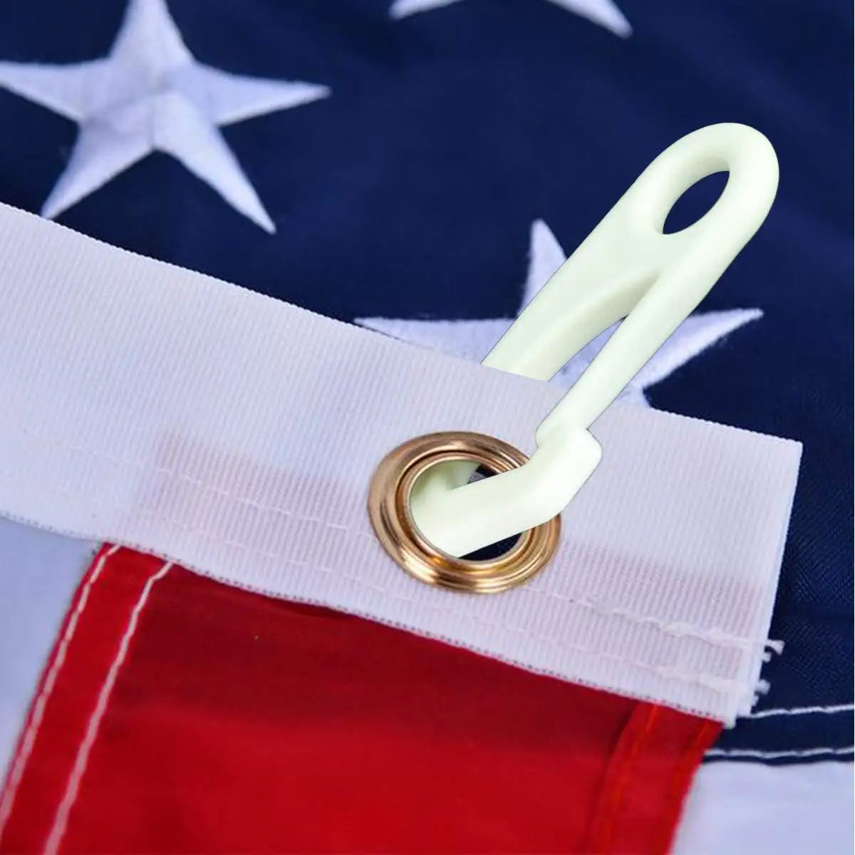 8-Pack Heavy Duty Flagpole Snap Hook Clips – Flag Pole Attachment