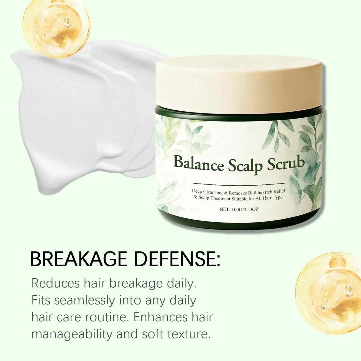 Scalp Scrub – Deep Cleanse, Dandruff & Oil Control 100g