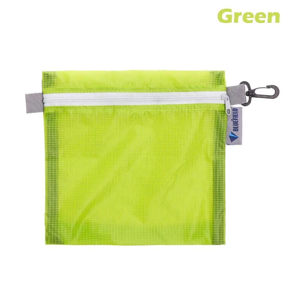Waterproof Outdoor Pocket Pouch – Zipper & Hook, 4 Colors