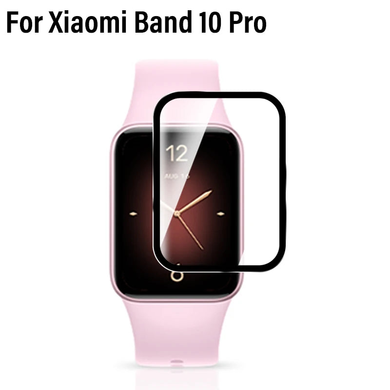 Xiaomi Mi Band 10 Pro Screen Protector – 3D Curved Hydrogel