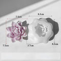 3D Flower Silicone Mold – Sunflower Peony Rose 8–10cm DIY