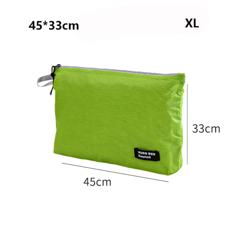 Waterproof Silicone Nylon Travel Storage Bag – 4 Sizes