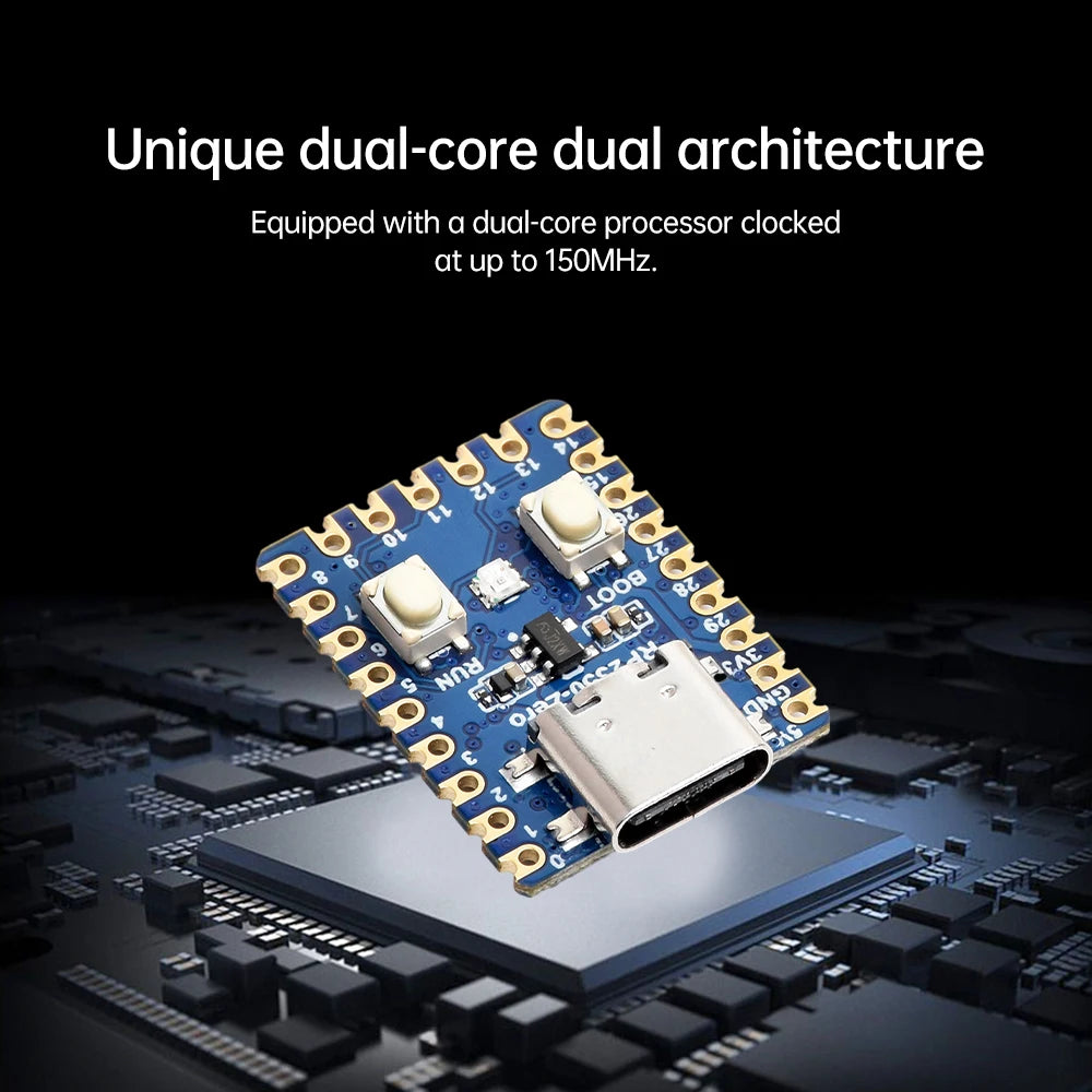 RP2350-Zero Mini Dev Board – RP2350A Dual-Core Type-C
