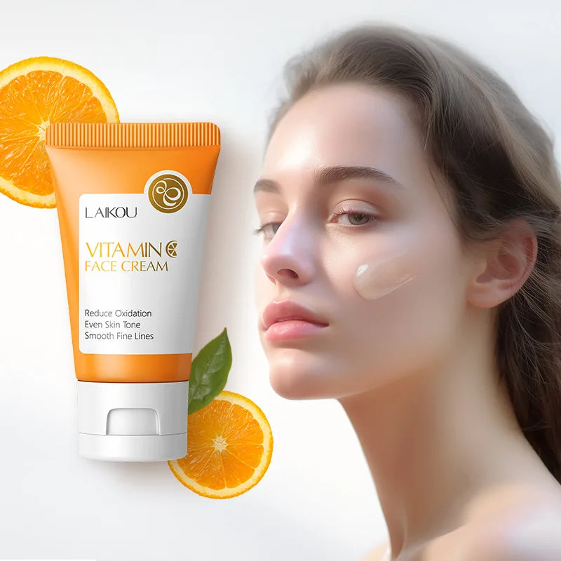 LAIKOU Vitamin C Sakura Face Cream – Moisturizing & Brightening