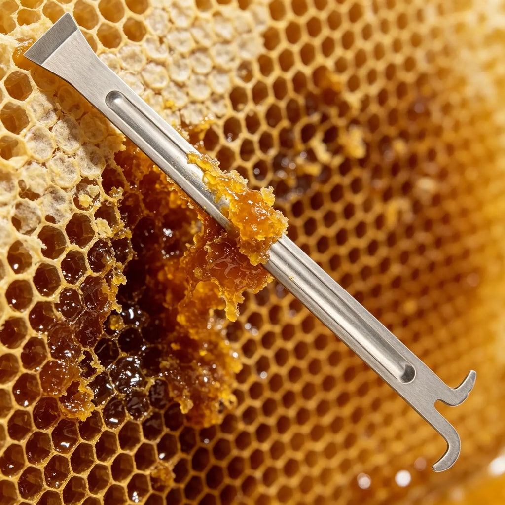 Stainless Steel Beehive Tool – Frame Lifter & Scraper