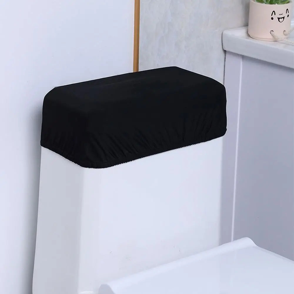 Stretch Washable Toilet Tank Dust Cover – Universal Fit