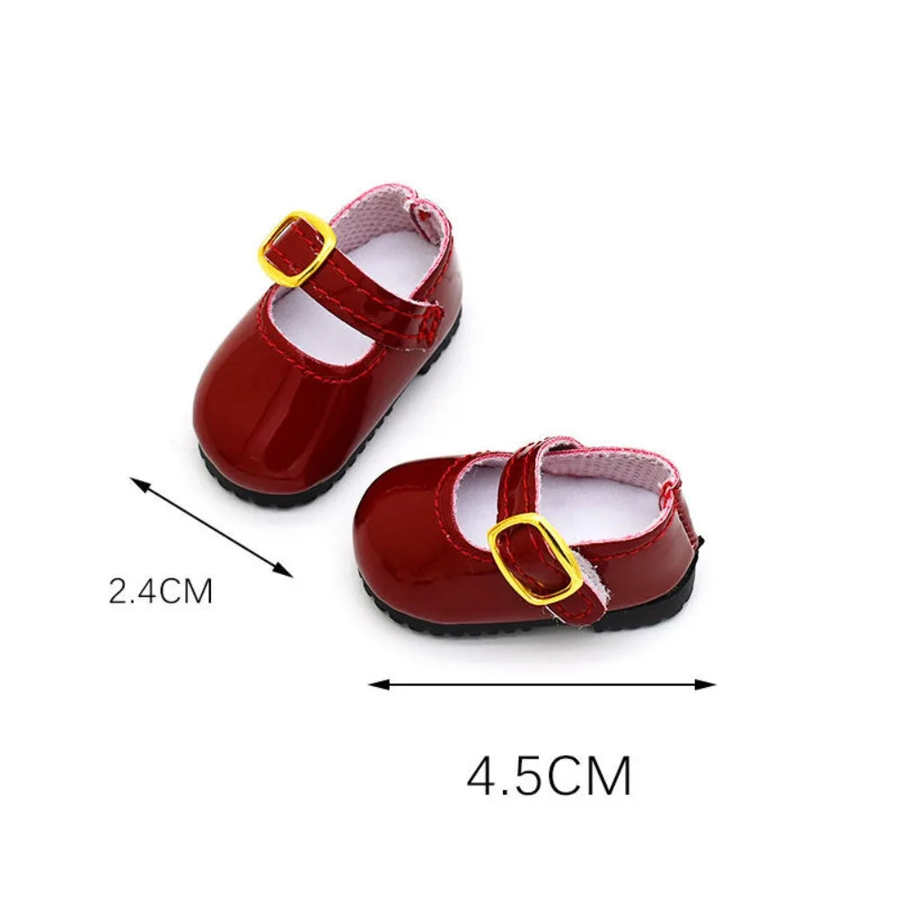 Mini BJD Doll Shoes 1/12 Scale – DIY Dress-Up Accessories