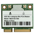 AC7265 Dual Band Mini PCIe WiFi Card 867Mbps + Bluetooth 4.2