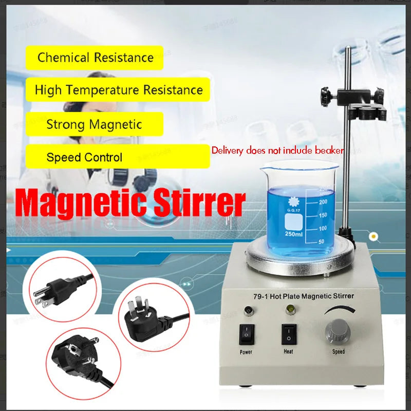 Magnetic Heating Stirrer – Electronic Temperature Control Mixer