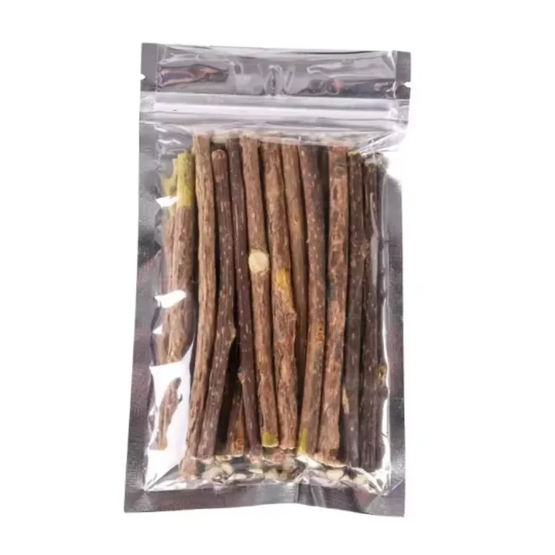 20-Pc Natural Polygonum Cat Chew Sticks – Dental Molar Toy