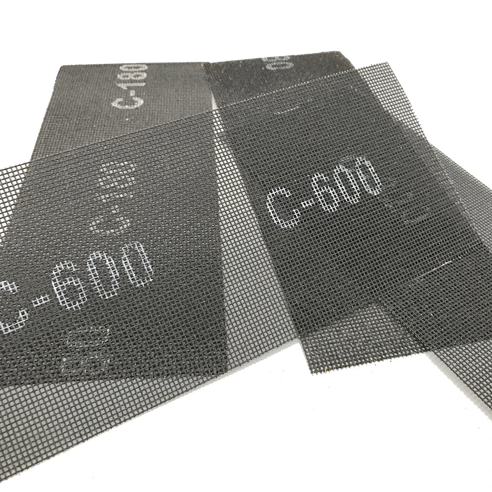Abrasive Mesh Sanding Net 115×280mm – Anti-Clog Grinding Sheet