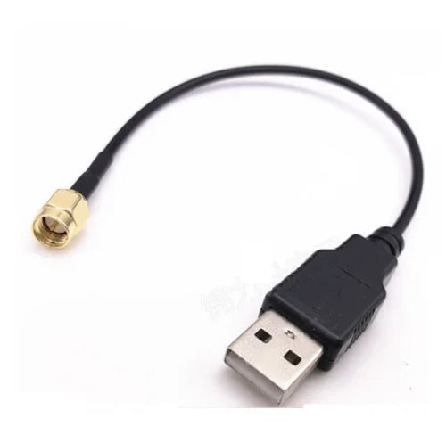 SMA Male to USB Male RG174 Coaxial Cable Adapter 50 Ohm