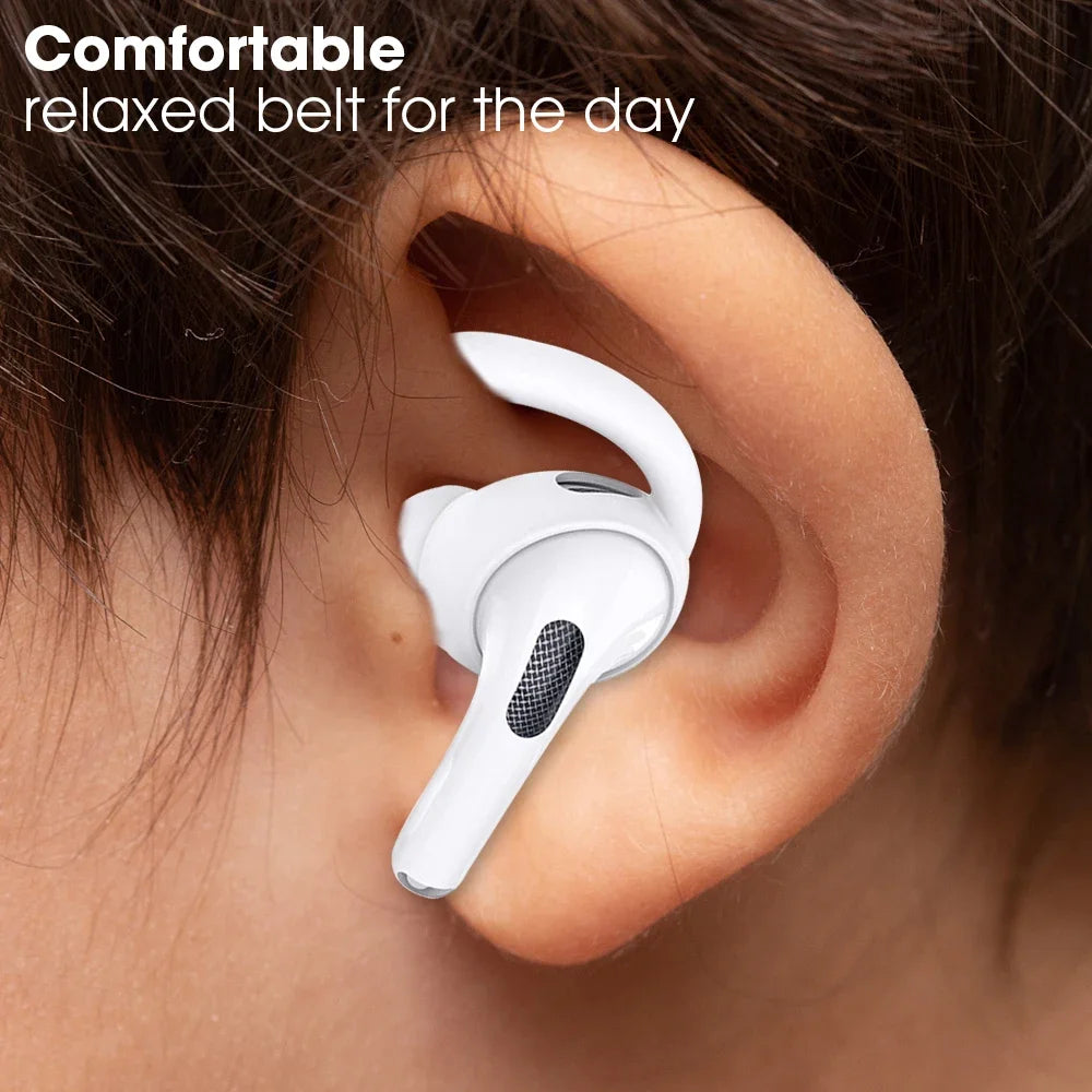 Silicone Anti-Slip Ear Hooks for AirPods Pro | Secure Earhook