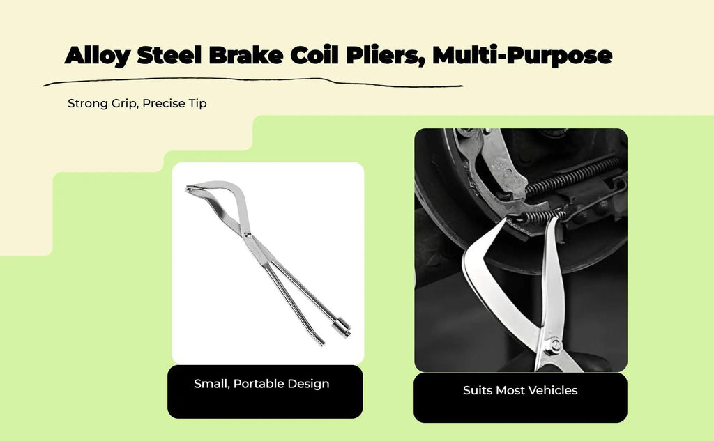 Drum Brake Spring Tool – Universal Coil Pliers 3-Pack