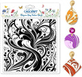 Polymer Clay Texture Sheet – Fumes & Water Flow Stamp Mat